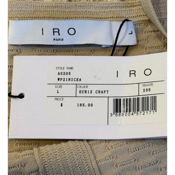 IRO Patterned Top - Size L - Picture 3 of 3